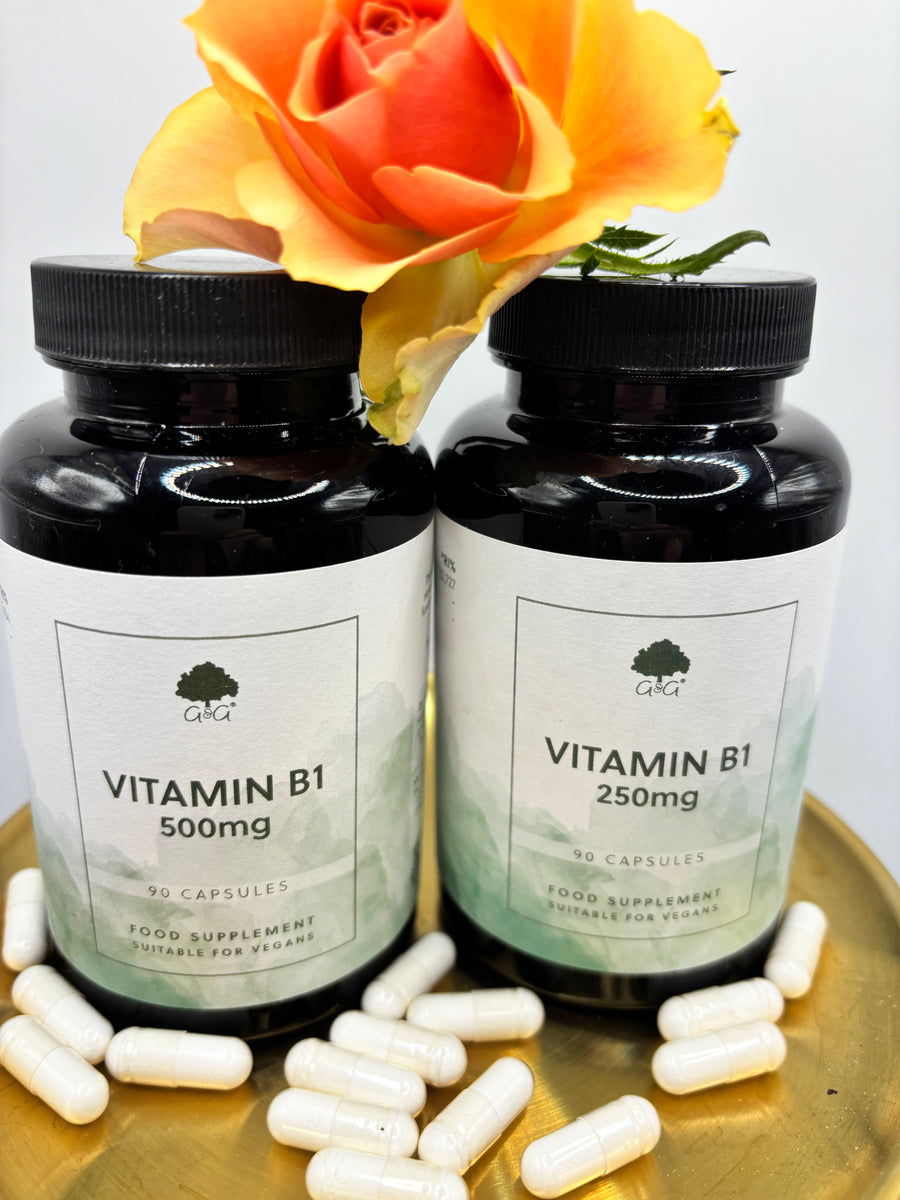 VITAMIN B1 250MG - 90 VEGANSKA KAPSLAR