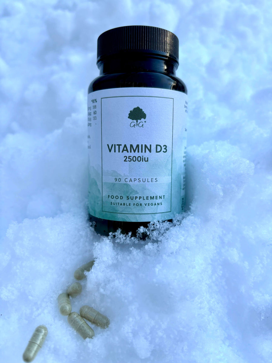 VITAMIN D3 2500IU - 90 KAPSLAR