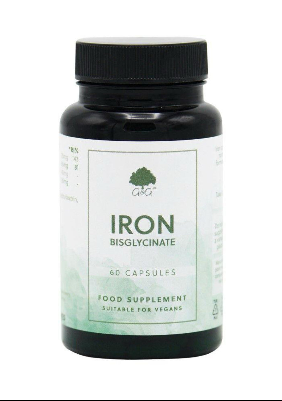 JÄRN 20MG - 60 VEGANSKAPSLAR