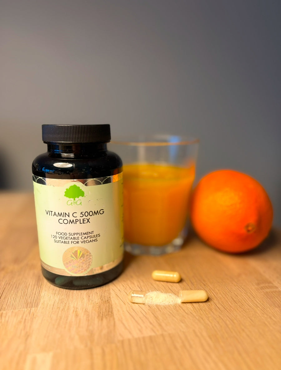 VITAMIN C 500MG KOMPLEX - 120 KAPSLAR