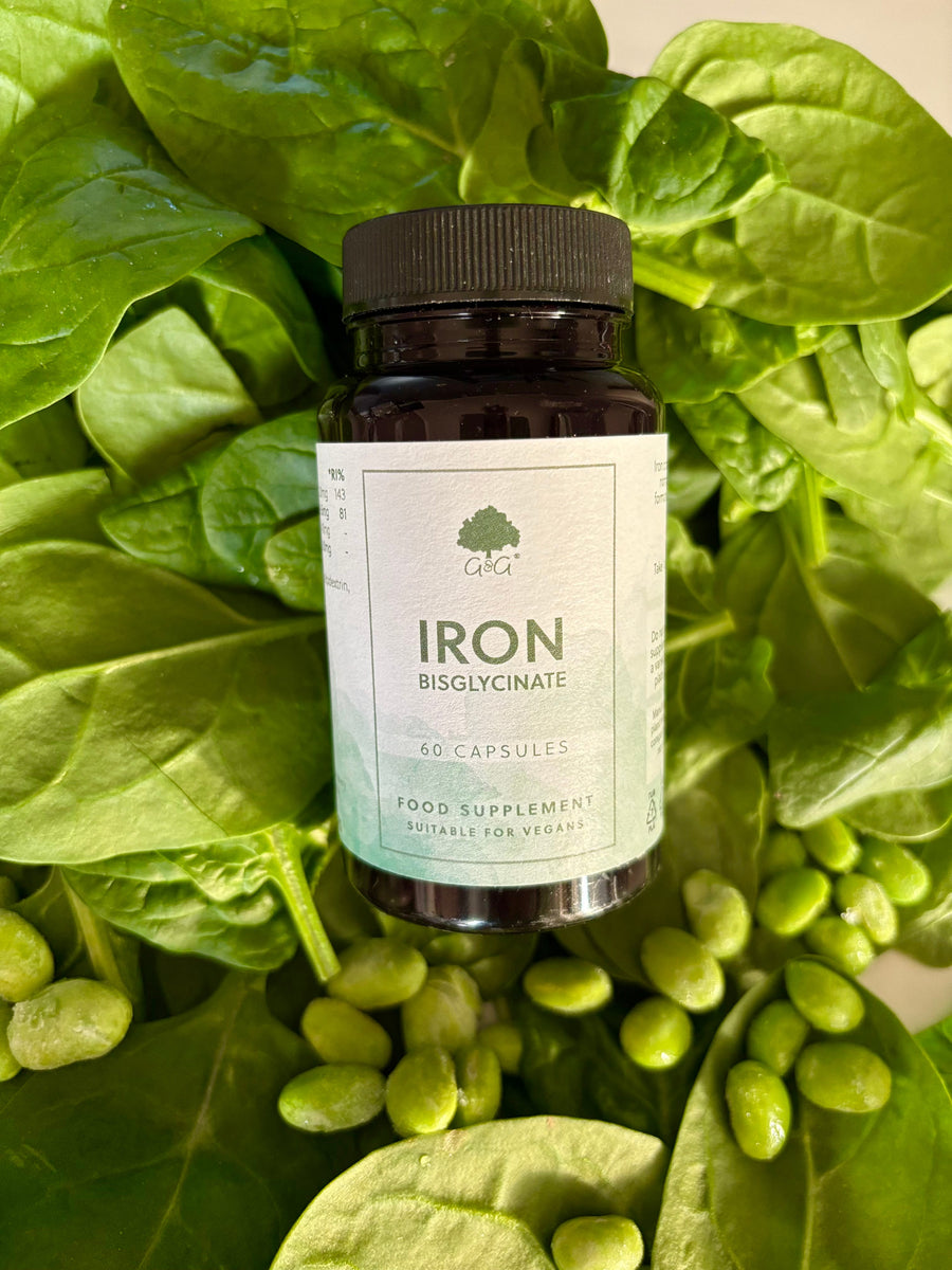 JÄRN 20MG - 60 VEGANSKAPSLAR
