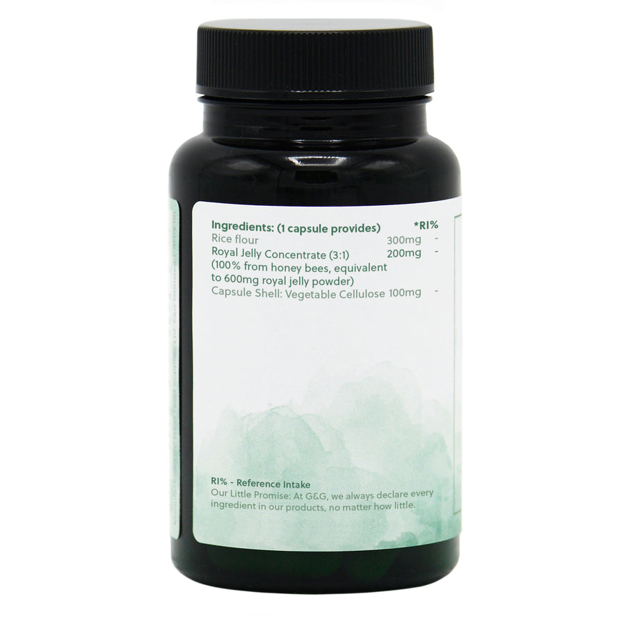 ROYAL JELLY 600MG - 60 CAPSULES