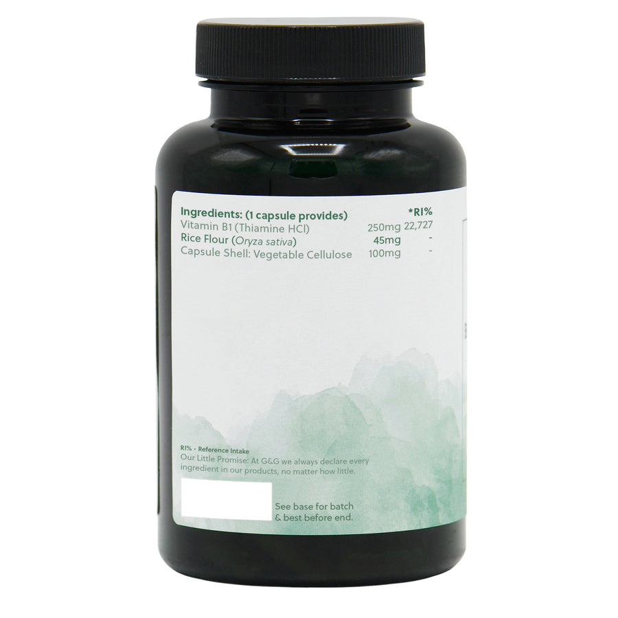 VITAMIN B1 250MG - 90 VEGANSKA KAPSLAR