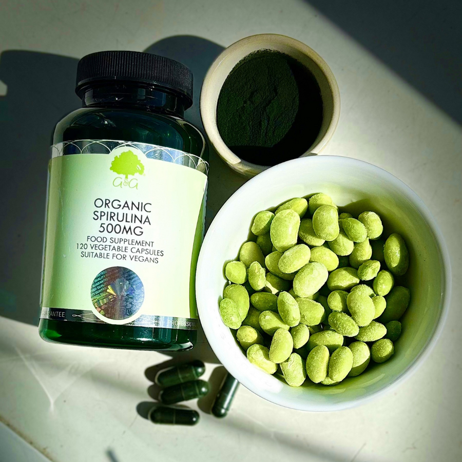 SPIRULINA 500MG - 120 CAPSULES