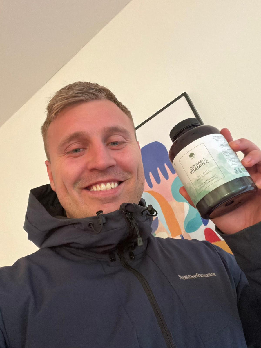 Mathias har fået mere energi og bedre søvn med Vitamin C