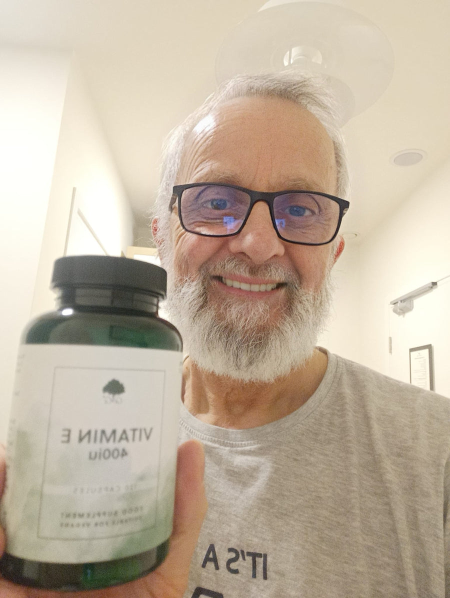 Maurice har fået bedre søvn og føler sig mere frisk med Vitamin E