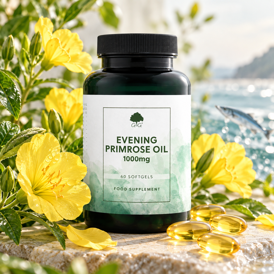 EVENING PRIMROSE OIL 1000 mg – 60 softgels
