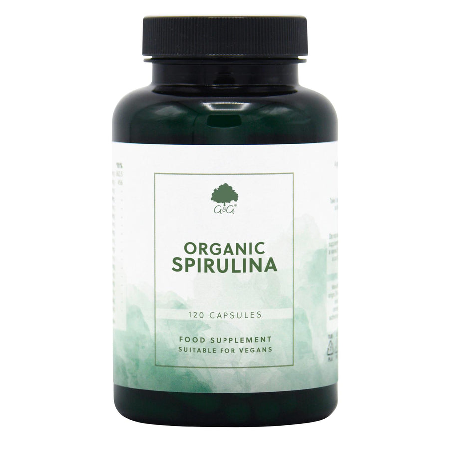 ØKOLOGISK SPIRULINA 500MG - 120 KAPSLER