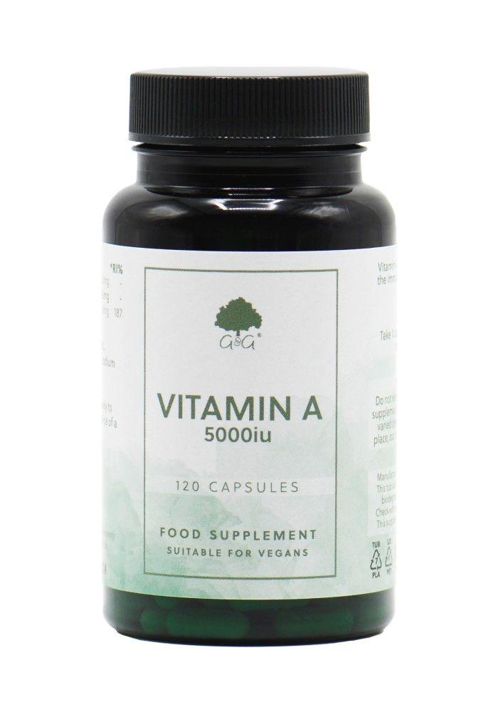 VITAMIN A - 120 CAPSULES  